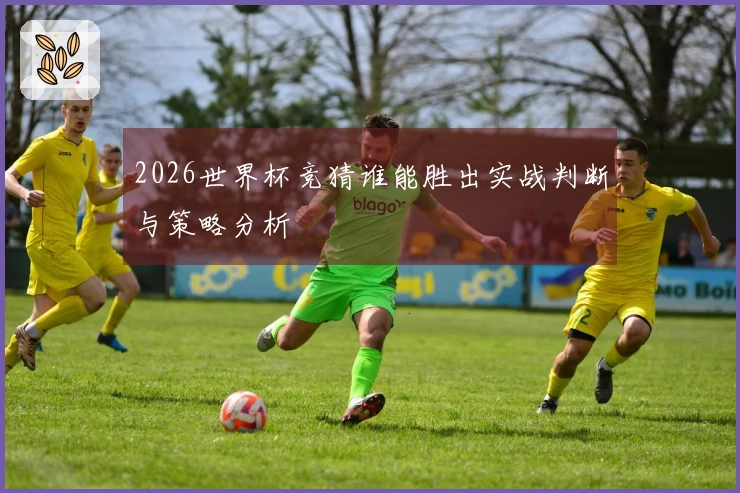 2026世界杯竞猜谁能胜出实战判断与策略分析
