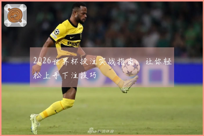 2026世界杯投注实战指南，让你轻松上手下注技巧
